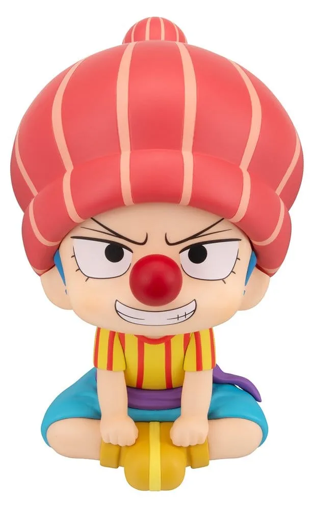 One Piece Look Up PVC Figure Buggy Childhood Ver. 11 cm